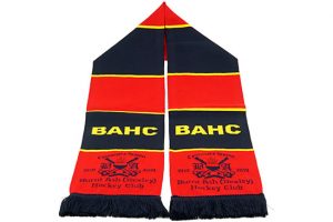 custom HD hockey scarf BAHC