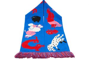 custom art design HD scarf