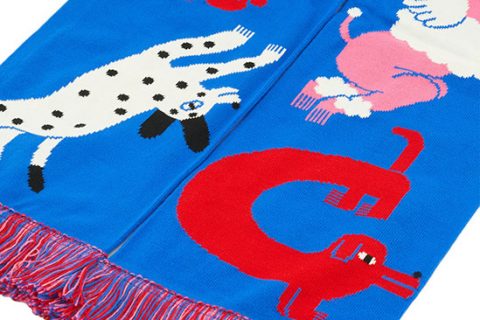 custom art design HD scarf