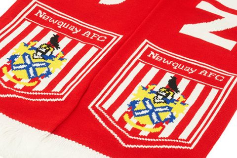 custom hd football scarf Newquay AFC