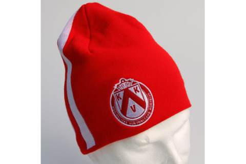 Beanie hat with embroidered crest KKV