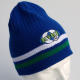 Beanie hat with embroidered emblem KVKT
