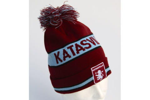 Beanie hat with embroidered logo katasvilla