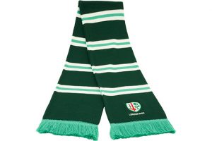 custom bar scarf with embroidery London Irish rugby