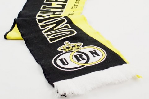 Custom one sided woven club scarf