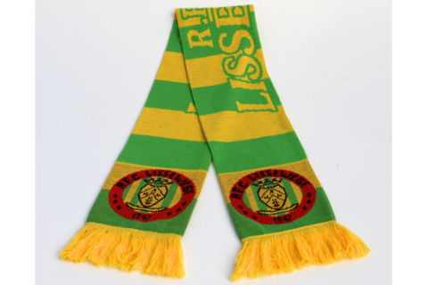 Jacquard football scarf Lissewege