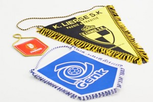 Custom pennants in 3 sizes