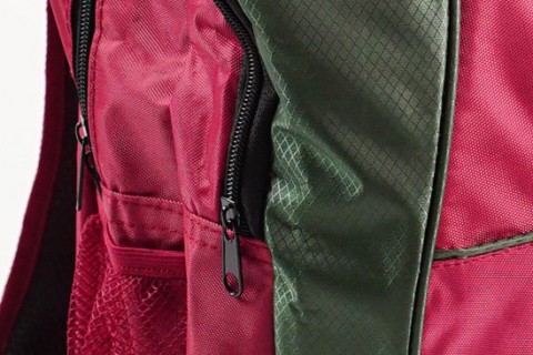 custom backpack detail