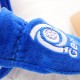 Custom baby gloves with embroidered crest