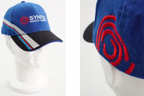 Fully personalised cap with embroidery
