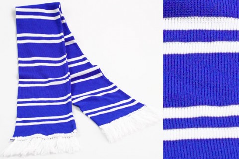 Custom summer scarf blue