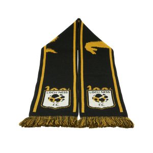 Loch Ness FC jacquard football scarf