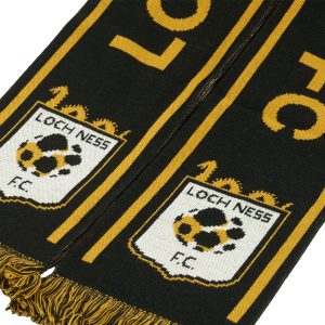 Loch Ness FC jacquard football scarf